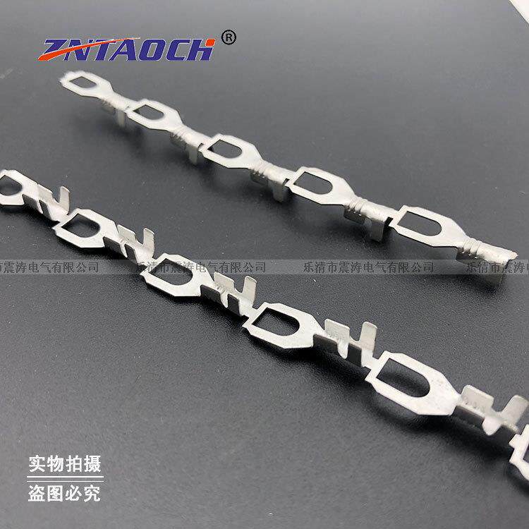 形4.1112线片叉接型接线片带直UY型接线连绕端子直连
