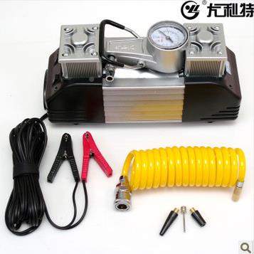尤特Y利D-带3500双缸大功率车充气泵载3500汽车打气机灯充气泵
