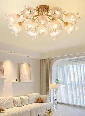 卧客灯led吸顶灯现代简约大气53772室美式轻厅奢灯吸顶客厅主卧灯