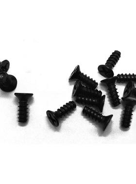 K加B黑色淬火硬平头十字平尾自攻螺丝沉头自功小113螺丝M/MM32/4