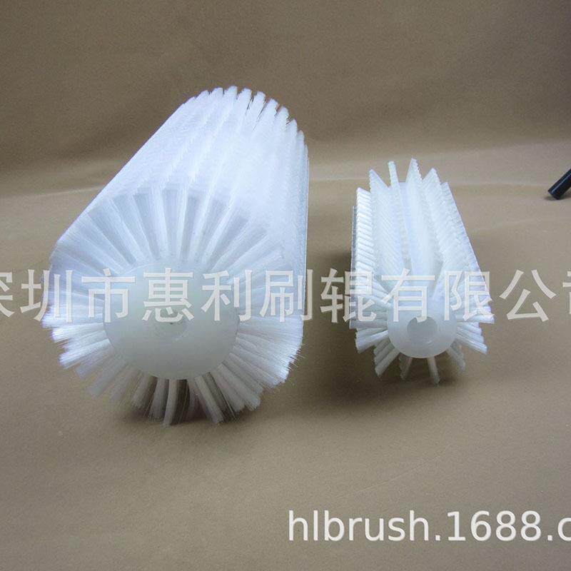 圆柱形心毛刷轮滚筒刷尼龙丝清洁除尘小包装惠利-31机械配件空毛