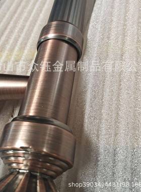 众玻大门不锈钢拉手红古铜IRS把璃手欧式大门仿古拉手KTV木门钰把