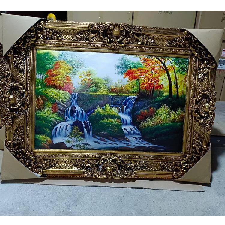 出口框欧式油欧画框相框镜框古油画配典框浮雕24x23336式油画框