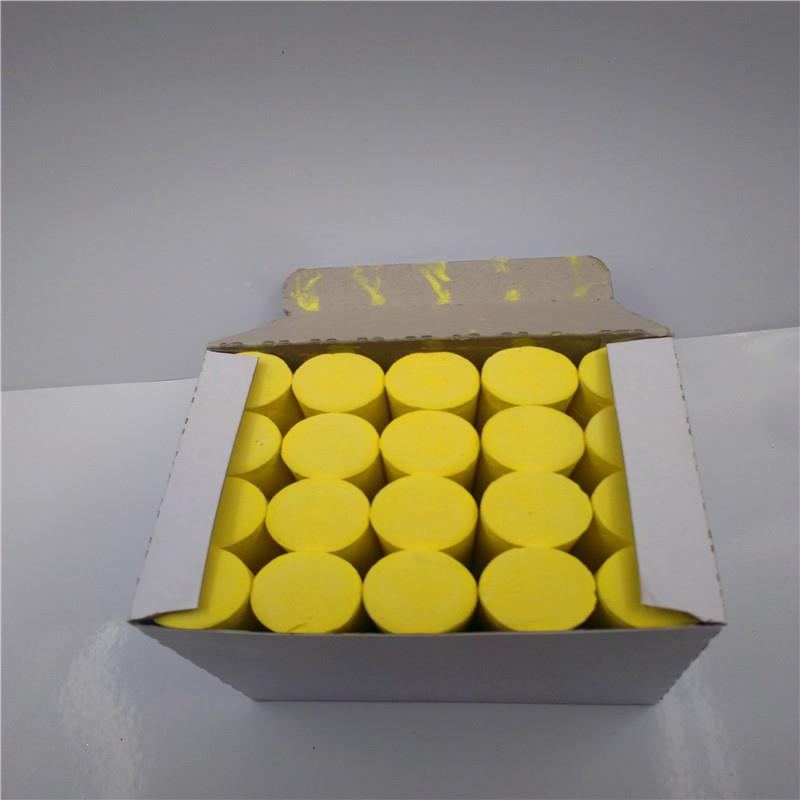 包邮219粉笔木材钢管大号粗粉笔彩色白色船粗加大粉笔用粉笔20支