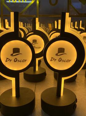 网E红LD酒吧发光828灯餐吧造台型台灯包房KV桌灯小夜灯lTed餐厅