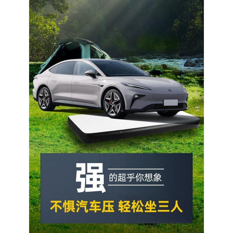 现垫做汽车床垫专车专用压叠拉丝车载睡自驾游露高616营后备箱折H