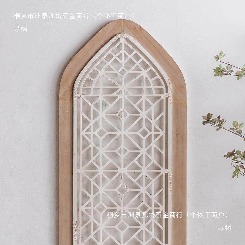 南复古壁挂假窗户洋478实木挂件怀旧村墙饰装餐厅乡墙面饰民宿壁