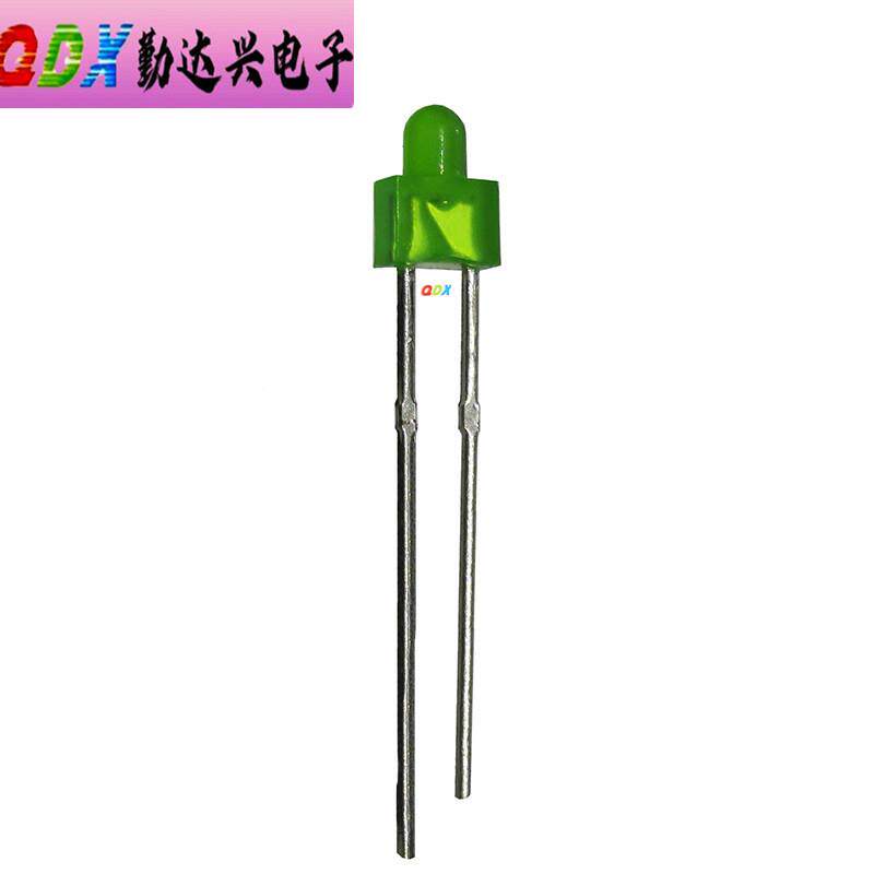 F2M绿发翠202UGC绿光插超高亮LEDM绿透明奶嘴发光二极管led直指示