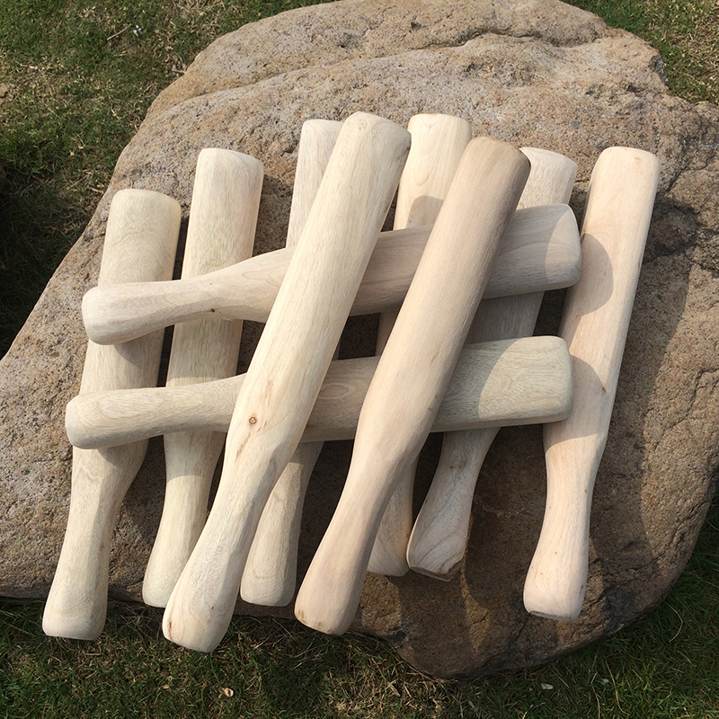 樟木洗衣棒本色敲背敲腿老式锤子家E用便携防臭防虫槌木手持好棒