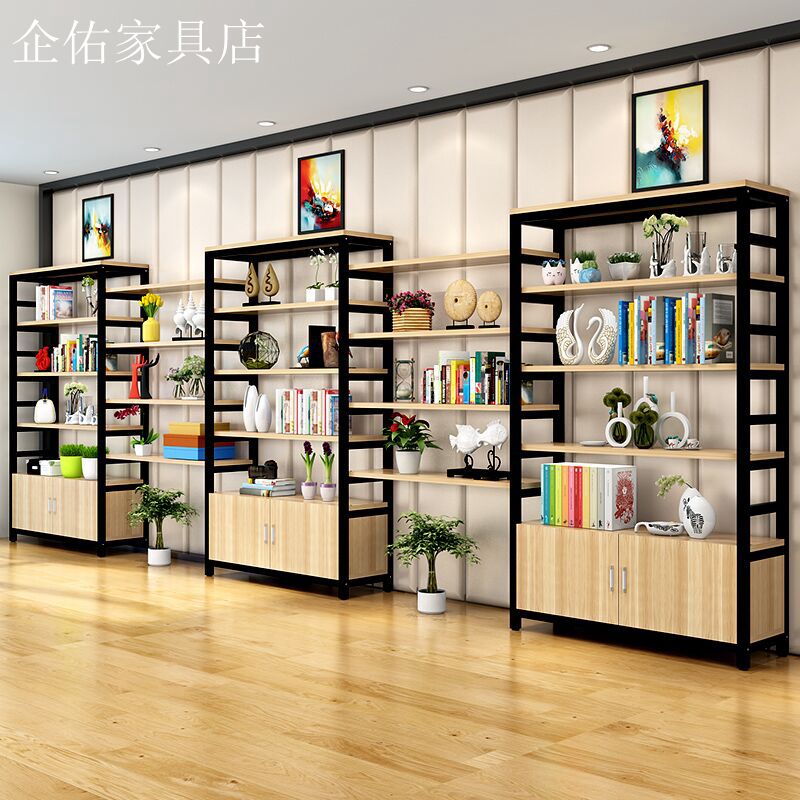 陈列柜展柜组合样品柜置物架展示架M木质货架实木架子定做