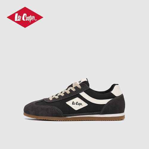 Lee Cooper德训鞋男2025秋季新款时尚撞色低帮轻便休闲运动阿甘鞋