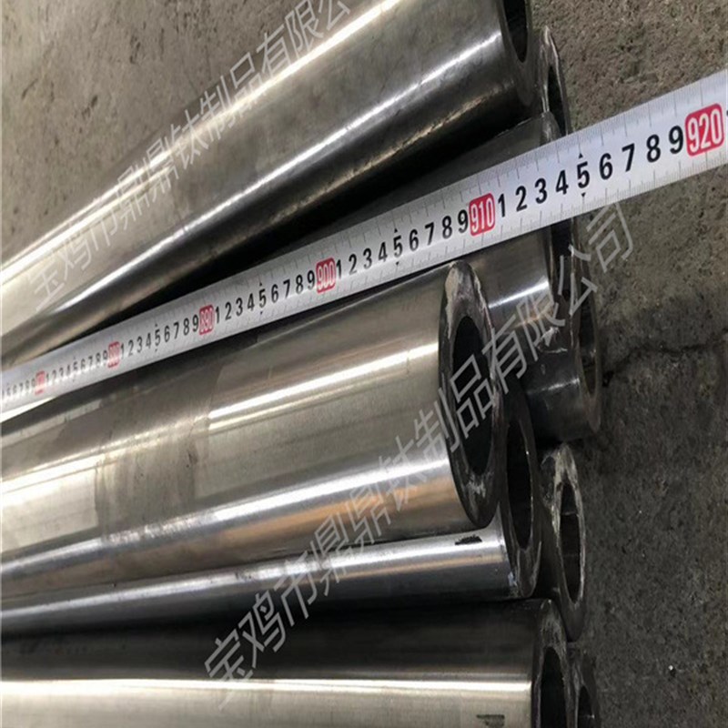 宝鸡鼎鼎钛TC4钛合金管75*10-8500 钛管 挤压管