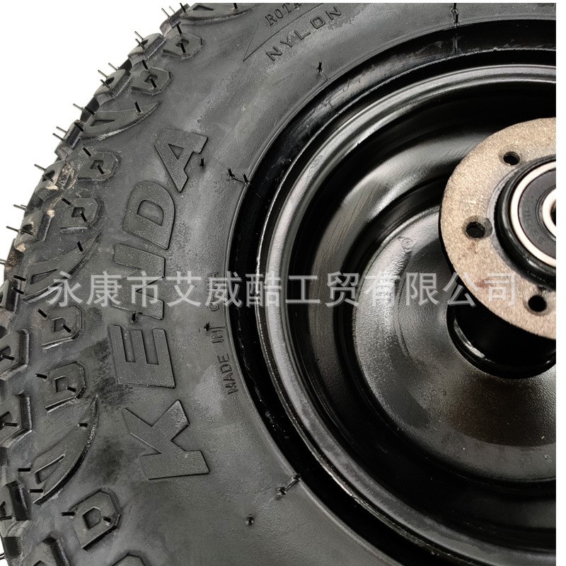 KENDA建大145/70-6寸越野轮胎两轮电动踏板车滑板车前轮胎轮毂