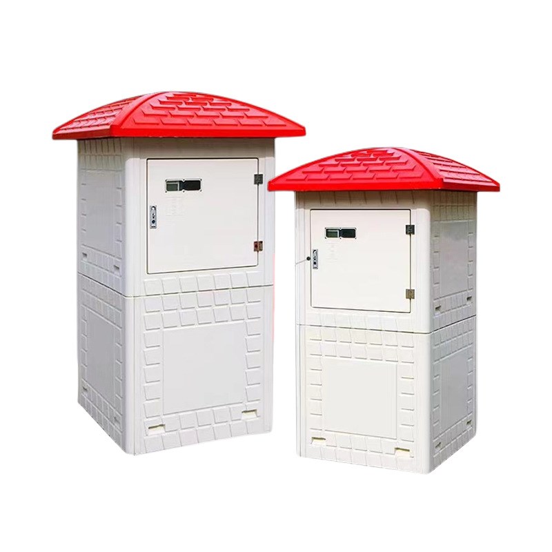 玻璃钢井房智能农田灌溉模压井堡控制柜水利控制箱配电箱安装便捷