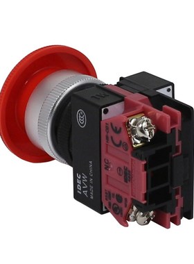 IDEC和泉22mm蘑菇头急停按钮开关AVW401R 410R AVW402R 420R 411R