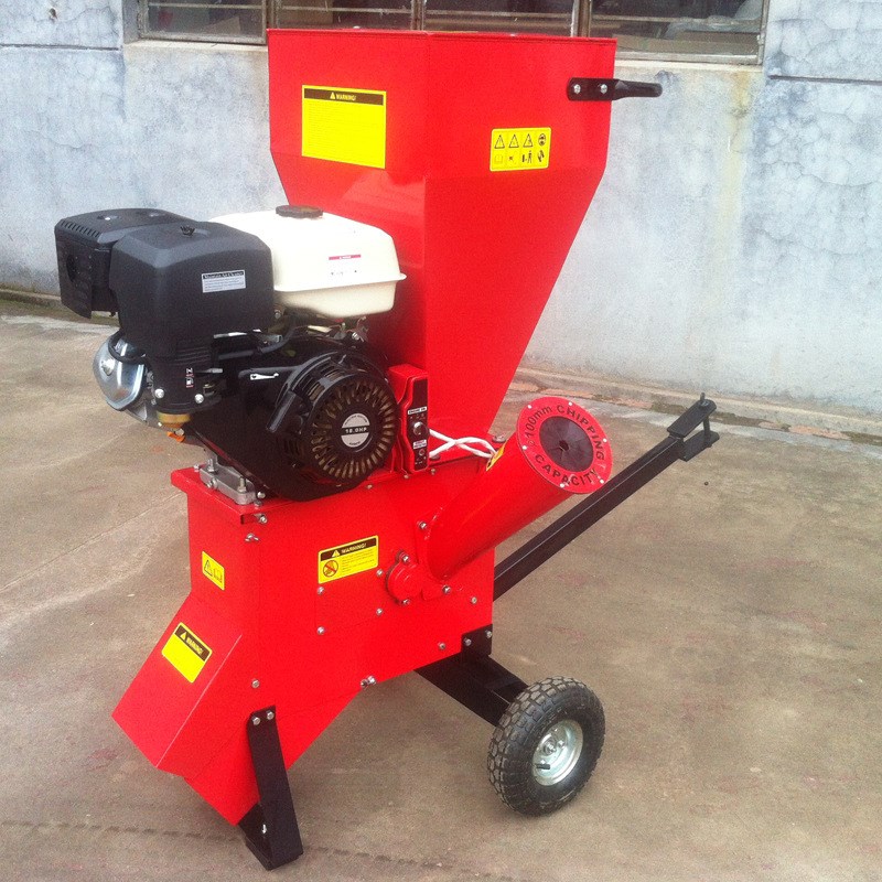 树枝粉碎机果园碎枝机园林枝条碎木机移动自走树木花草秸秆破碎机