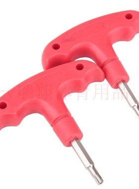 厂家直销 TM红色六角扳手 T20通用扳手 适用M2 M4 套管 配重螺丝