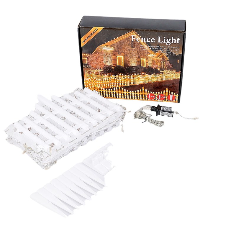 幻彩围栏灯栅栏灯RGB点控圣诞树灯户外景观花园庭院布置氛围节日