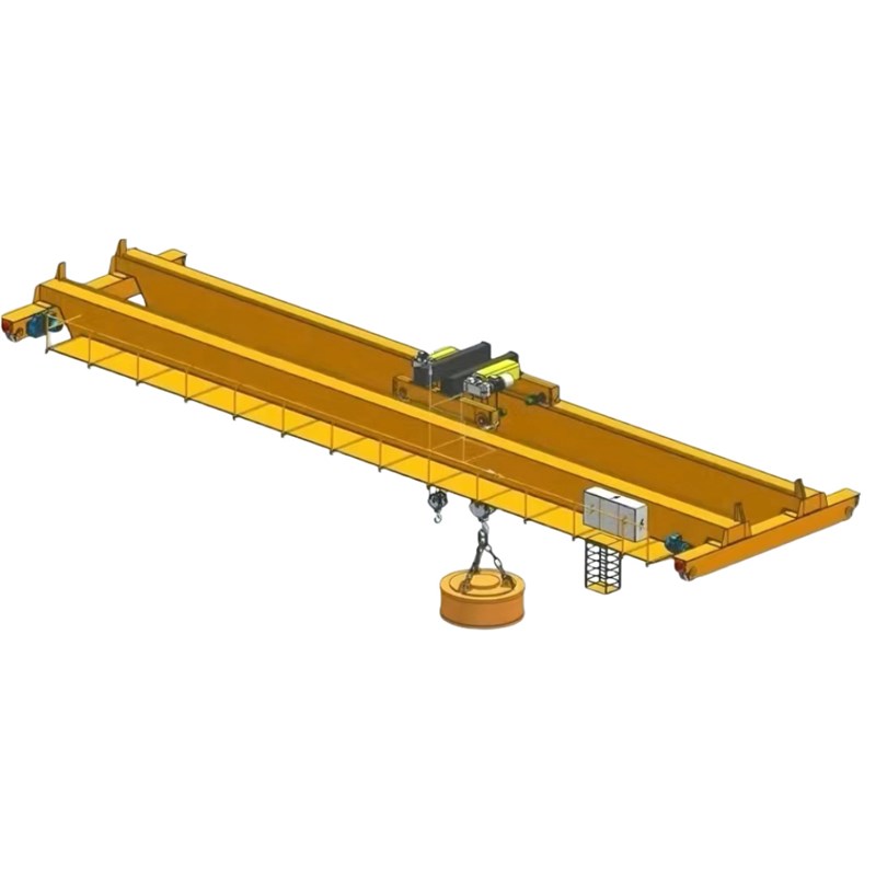 生产电动双梁起重机 5T电动葫芦双梁行车QD型双梁桥式起重机