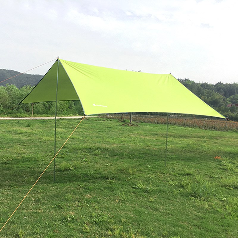 户外天幕遮阳篷野营便携防晒大型防雨帐篷自驾游天幕休闲沙滩凉棚
