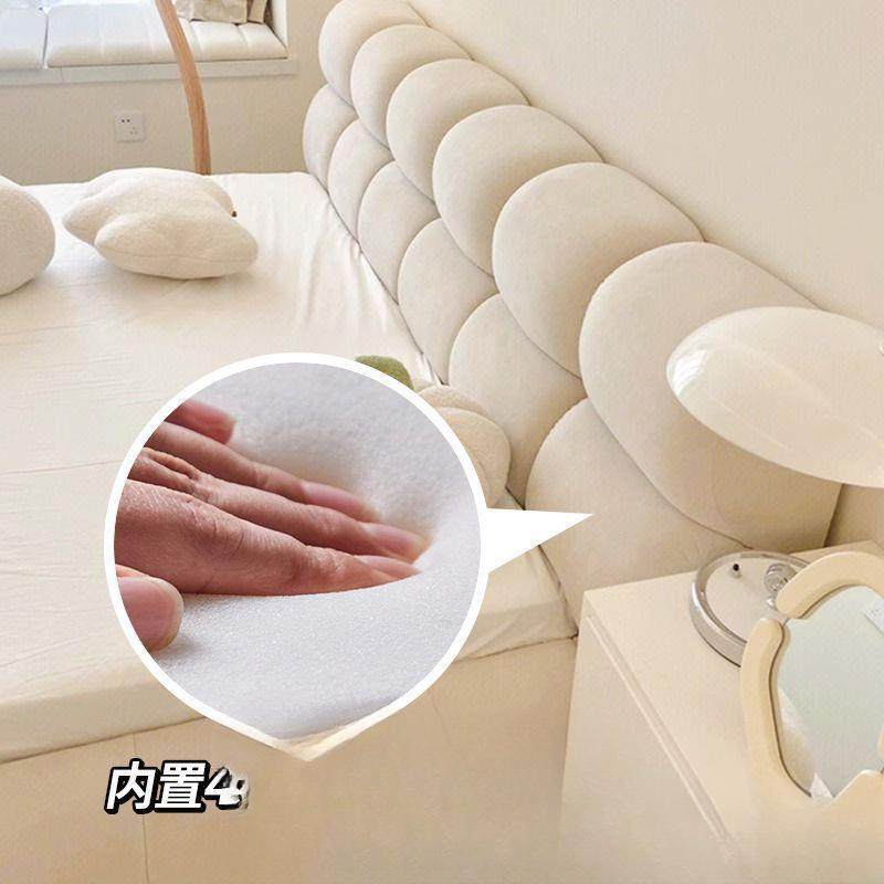 简约奶泡芙PWQ床18米主卧双.人床1.红5米小户油型家用储物网云朵,鲜花速递/花卉仿真/绿植园艺,其它园艺用品,淘宝优惠券,粉丝福利购,淘宝优惠卷