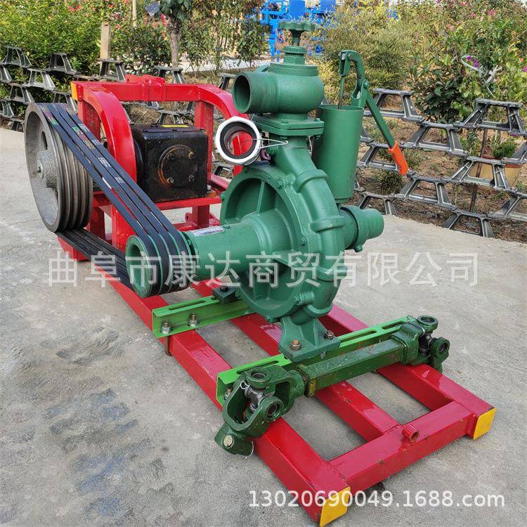 果带管带滴水AHO拖拉机带动抽水泵4寸6寸8园寸水泵高泵压泵