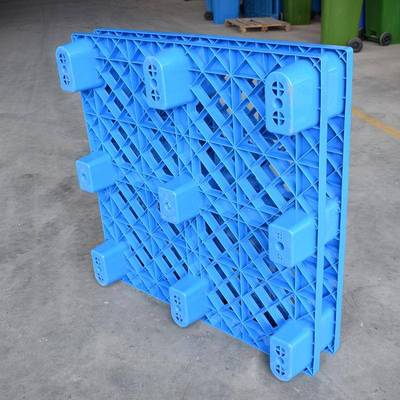 网格物九脚叉车托盘流塑运周转料输栈板塑胶SRH卡板仓库垫板堆叠