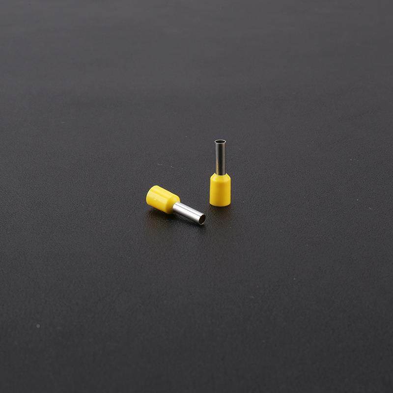 管端子绝铜缘护套管形端子VE冷压接形线907端子针管型预形绝缘鼻