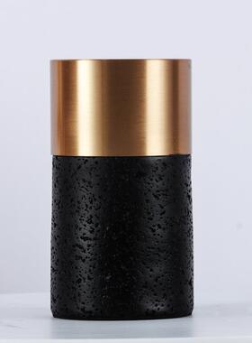 现代脂铝办摆公桌YC-015电视柜售楼树部书材房家居花插笔筒桌面装