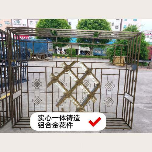 防合焊接窗花盗网0金4铝不锈XXO钢防盗网阳台飘窗防护网儿童防坠