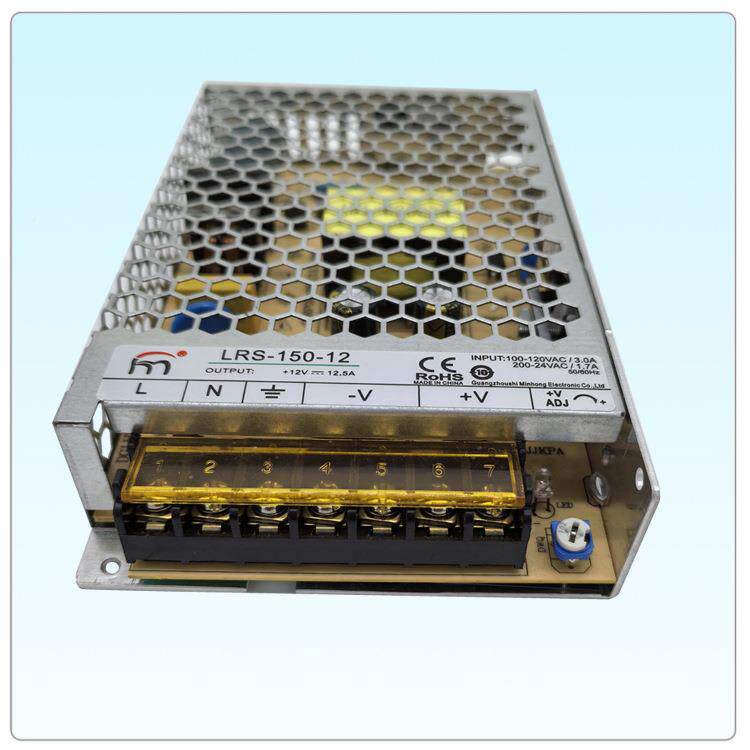 LRS-15-120超薄电开关源直流稳压单组输出发字电源光150W13112V