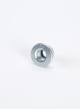 8级白锌金非属法兰自锁螺母GM6-M20B183尼龙锁兰紧螺母法兰锁紧螺