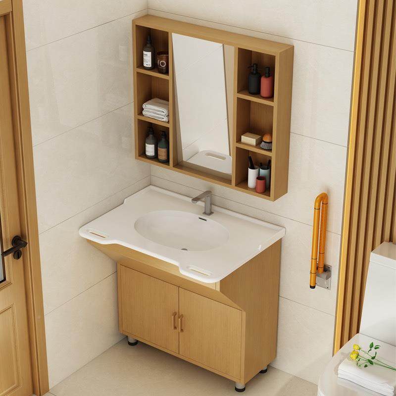 cs定养老院洗手台盆镜柜一体浴室柜康敬老院适老养013化台制盆柜,商业/办公家具,办公储物柜,淘宝优惠券,粉丝福利购,淘宝优惠卷