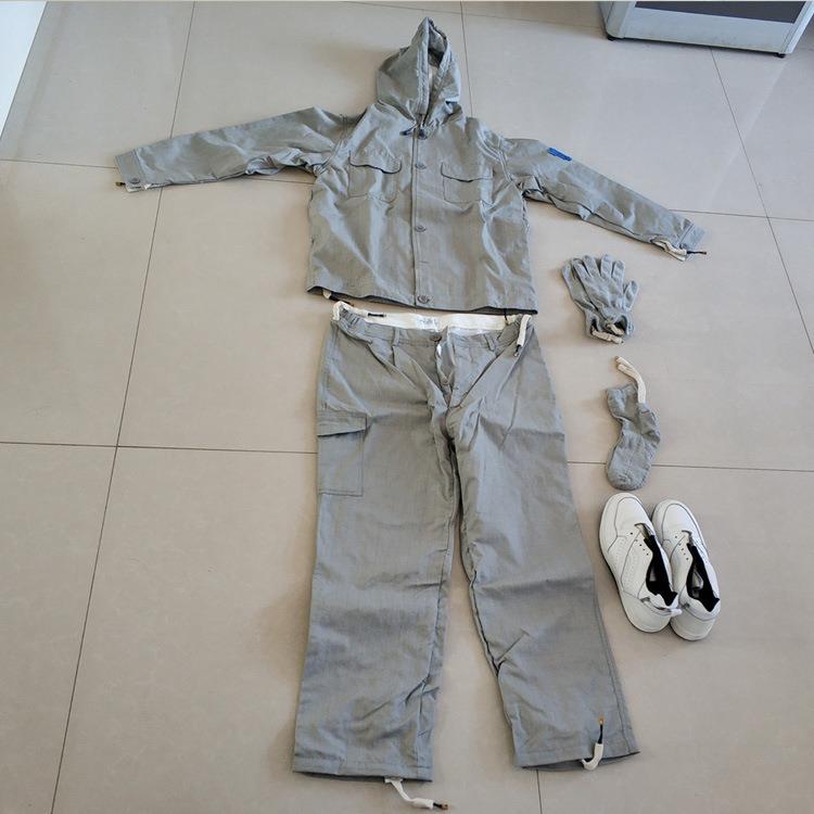 高压屏线蔽服分体式等电绝缘折叠位均压服导工作服电力检修路耐高