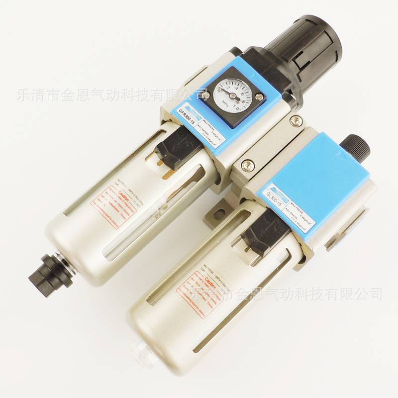 亚德客型G系列二联件两联体GFC300-15-10 4分接口 过滤器