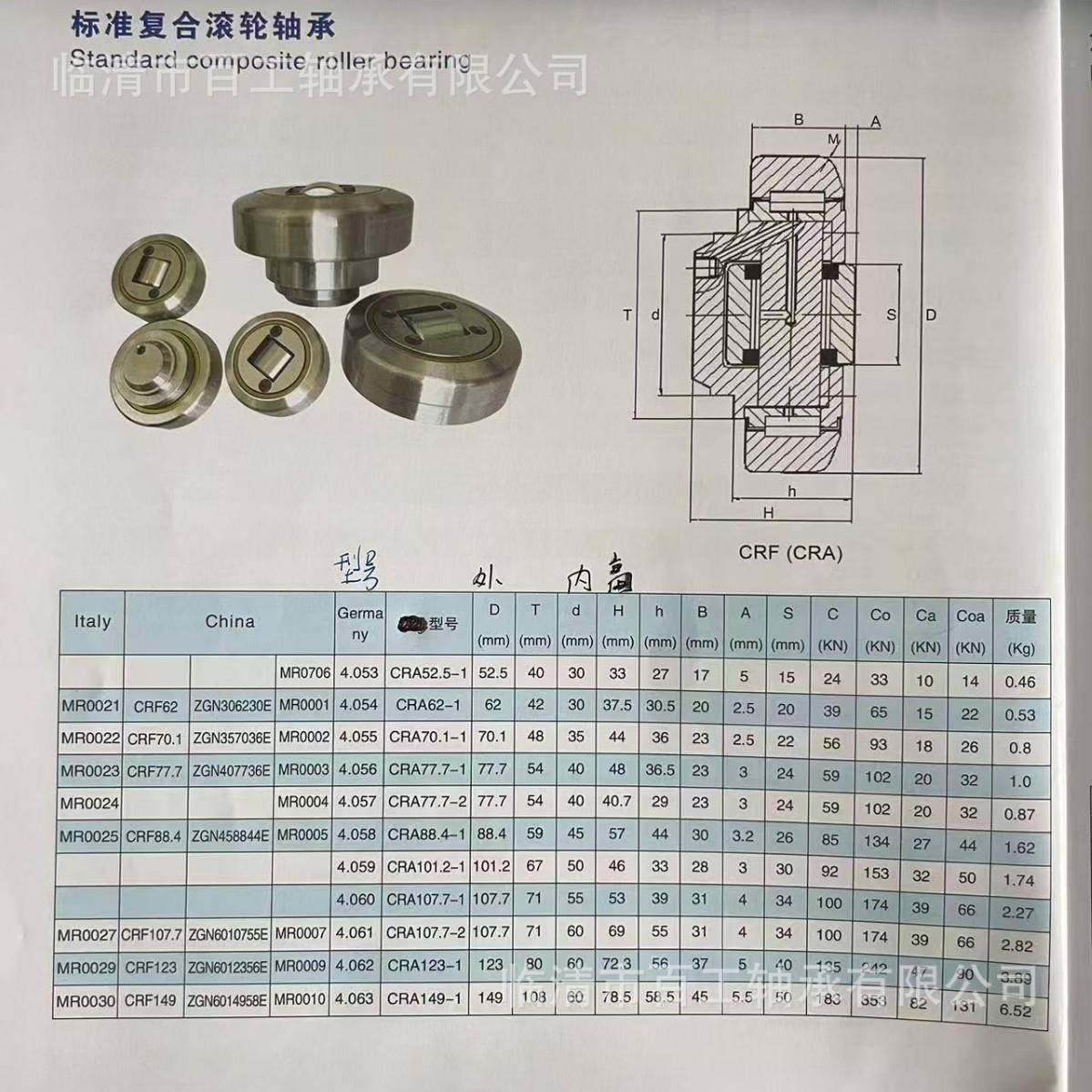 标准复合滚8轮轴承ZGN0620EZN5706EZNG40Z7UGZ7G6ENG45844E