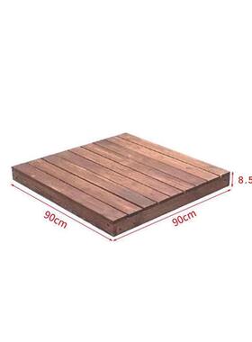 防腐木外实木户休闲大地露台台庭院花CKF园榻榻阳米地台露营木台