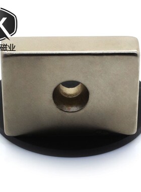 F40*30*10-5高性能沉头孔强力磁铁403010孔5mm方形螺丝孔强磁