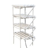 跨境管道式 种植机水培系统无土栽培设备阳台水耕蔬菜多层种植花架