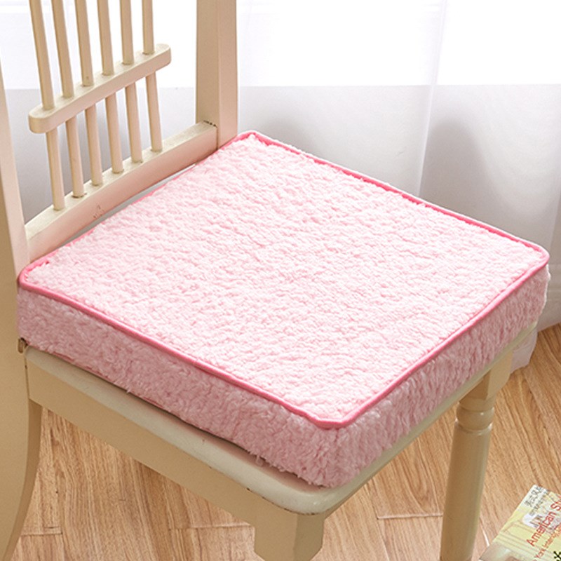 加厚海绵椅垫榻榻米实木沙发座垫可拆洗记忆坐垫棉麻椅子凳子垫子