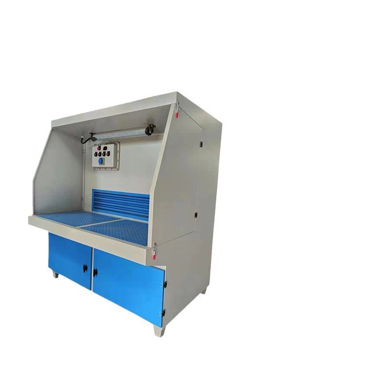 工厂供应移动式打磨除尘工作台 1.2m抛光除尘脉冲清灰打磨台2200w