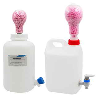 氢氧化钠储存瓶 二氧化碳过滤储液瓶 定液贮存装置PE塑料储存装置