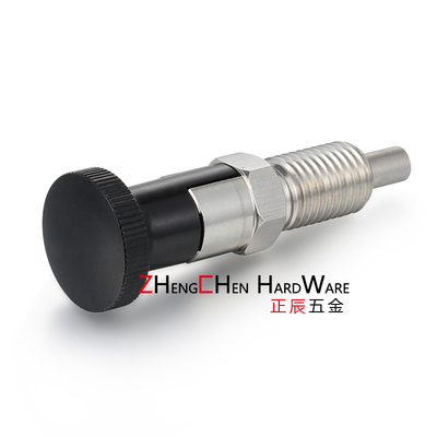 PXTYS/PXTSS不锈钢细牙内螺纹型自锁旋钮柱塞弹簧分割ZAT12/ZAT14