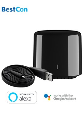 BroadLink博联 Bestcon RM4C mini 黑豆WIFI控制 红外遥控器