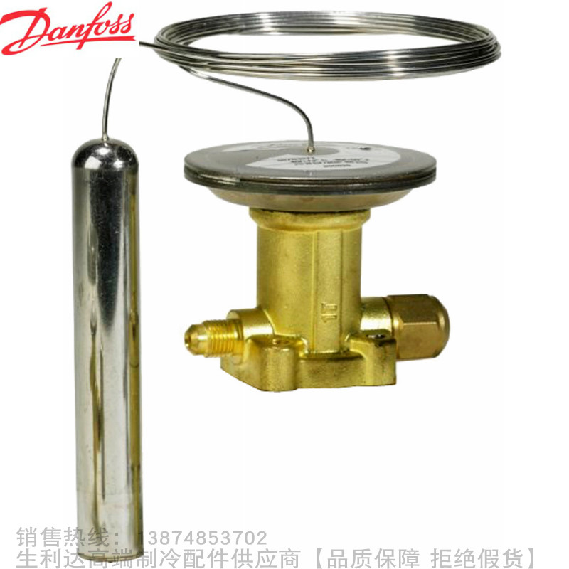 Danfoss/丹佛斯R22 R407C热力蓬胀阀动力头赶温包TEX20