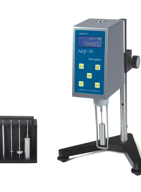 上海精天SNB-AI数字粘度计旋转数显便携式液体油漆涂料黏度测试仪
