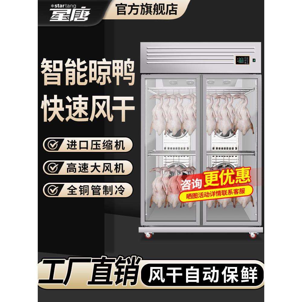 兴唐鸭烘干柜商业烤鸭烤鹅烤蜡烘干胚胎柜烤鸭烘干机智能风干柜