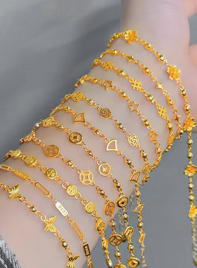 蝴蝶细手链女生轻奢高级感