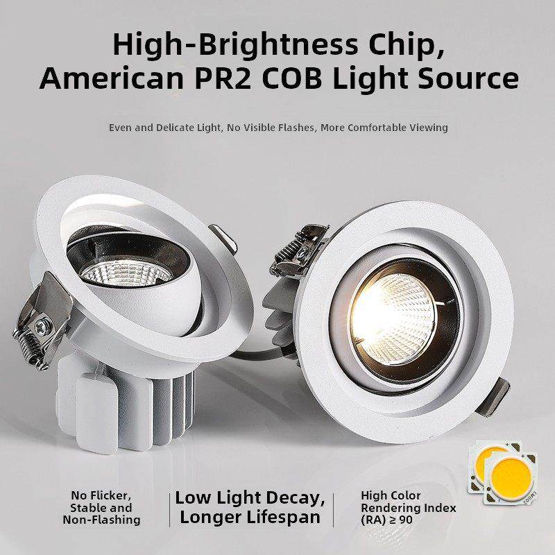 牛野聚光灯服装店孔灯可调角度开口95mm嵌入式防眩光商业商店象鼻,3C数码配件,USB多功能数码宝,淘宝优惠券,粉丝福利购,淘宝优惠卷