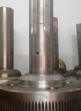 武汉重型机床厂立车C512-1A皮带轮轴I轴离合器体